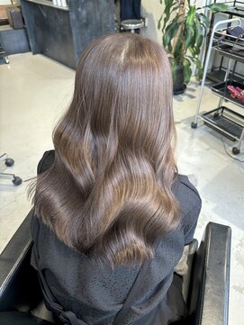 美容室カードル 新小岩店(Cadre) ミディアム/透明感カラー/艶髪