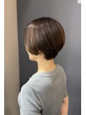 白髪ぼかし×上品ショート【古賀義大】