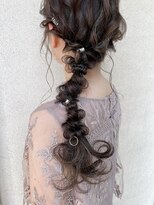 アプローズ(applause.)&nbsp;【 片編みおろし 】は前から見ても後ろから見ても可愛いんです♪