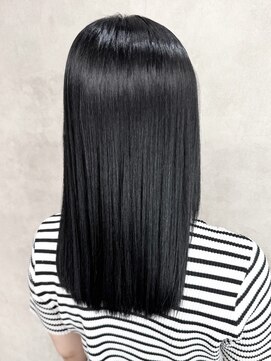 ルノン シェリー(LUNON cheliy) アプリコットオレンジくびれヘアハイライトカラー熊本