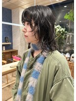 トリッカ 銀座(tricca)&nbsp;ニュアンスパーマ/ウルフカット/レイヤーカット/ウェーブヘア