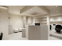 ヘアメイク フラン(Hair Make F'LAN)の雰囲気（グレーを基調とした落ち着いた雰囲気）