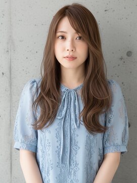 柔らかブラウンカラー×レイヤーカット