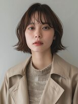 トリッカ シブヤ(TRICCA SHIBUYA)&nbsp;ボブ/レイヤーボブ/切りっぱなし/小顔/似合わせ/ナチュラル/美髪