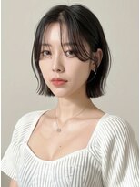 ライズ ネックス ザ サロン 渋谷(LIZE nex the salon)&nbsp;韓国ボブ［＃渋谷駅＃韓国＃髪質改善＃ショート＃ボブ］