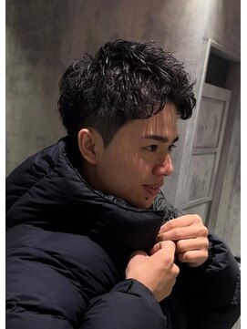 サイファー 心斎橋(CIPHER.) スパイキーショートパーマ