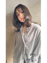 ダム(DaM) ナチュラルボブ前髪ありイメチェン20代30代40代レイヤーボブ
