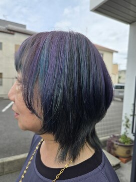 リビングヘアルーム(LIVING HAIR ROOM) ウルフボブ