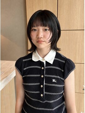ユウヘアー 千代田橋店(U Hair) コンパクトウルフボブ｜顔まわりレイヤー