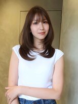 ロアンザトウキョウ(L'EANE THE TOKYO)&nbsp;ミディアムレイヤー×ブラウンベージュ【荒谷進介】
