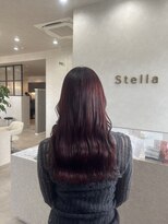 ステラ(Stella) 艶感たっぷり大人ボルドーカラー
