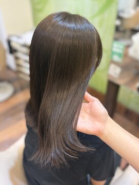 オリーブ 南森町店(Olive) 【鈴木】暗髪グレージュ/ミディアムボブ