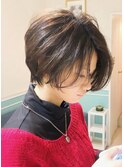 【津賀雅也】20代 30代に大人気!カジュアルショートボブ♪