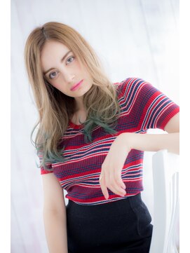 ミック 日暮里店(miq) 立体感で魅せる!外国人風モーヴカラーミントベージュc1