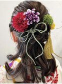 卒業式ヘアアレンジ
