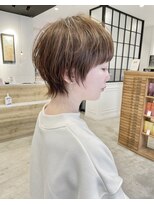 アテナ 六本松店(ATENA)&nbsp;大人可愛い20代30代40代小顔ウルフレイヤー丸みショート