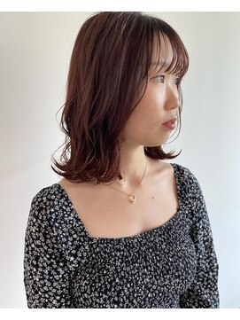 トップヘアーヒルズ 安城(TOP HAIR HILLS) 必見！大人可愛いくびれミディ/ニュアンスカラー