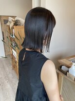 キキ(kiki)&nbsp;切りっぱなしボブ＊#ベージュカラー#三重