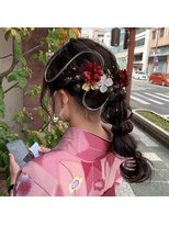 ボアップ 新居浜店(boappu)&nbsp;#ヘアセット #振袖ヘアー #成人式ヘアー