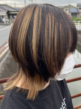 ヘアショップ ホップエム(HAIR SHOP HOP M) 学生ウルフ