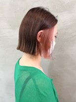 ペスカ 長町南店(pesca)&nbsp;インナーカラー×ベイビーピンク (OIKAWA)