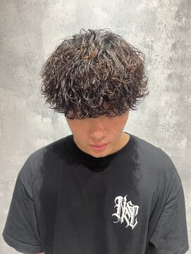 サイファー 心斎橋(CIPHER.) 波巻スパイラルパーマ1