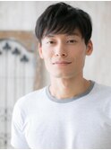 好感度◎ツーブロックくせ毛風前髪パーママッシュｈ仙台