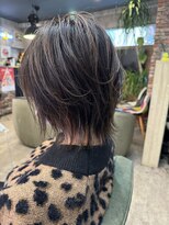 ルーナヘアー(LUNA hair) 『京都 山科 ルーナヘアー』layer short bob 草木真一郎