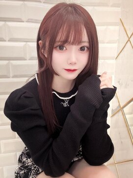 リルミー(Lilme) バイカルテ髪質改善×ピンクカラー＊まゆ