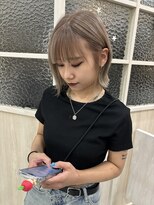 キキ(kiki by KENJE) ボブに柔らかさを