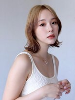 ソイクフ(SOY KUFU)&nbsp;大人可愛い20代30代40代◎セミディシアーカラー魅力倍増しカール