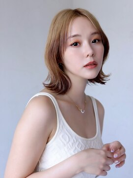 ソイクフ(SOY KUFU) 大人可愛い20代30代40代◎セミディシアーカラー魅力倍増しカール