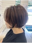 terrace岩政/ショートボブ/30代40代/姪浜