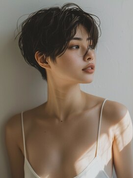 アルトリスト(Altruist Aging×HAIR&SPA) ★ダークアッシュ大人ガーリーボブ着物似合わせカット/髪質改善