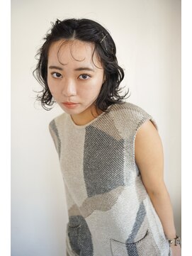 プフ 伏見(puf) [puf 伏見/丸の内/栄/名古屋]黒髪ボブアレンジ★鳥山