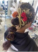 成人式/卒業式/振袖/袴/ヘアセット/20代