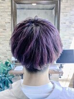 アトリエナガノ(atelier nagano) ショートボブ/ニュアンスカラー/センターパート/ブルージュ