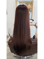 ラメル(RAMEL) 髪質改善カラー+補強トリートメント 深みRED