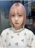 ハイトーンミルクティーグレージュ明るめアッシュベージュ2030代