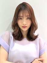 オーロ 塚口店(ORO) 美髪レイヤーカット/顔まわりレイヤー/くびれミディアムレイヤー