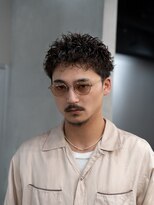 フィフス トウキョウ (fifth TOKYO) 渋谷緩めスパイキーパーマルーズショートメンズショート