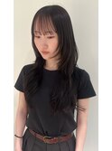 ハッシュカット/ロングレイヤー／ざくざくレイヤー