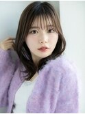 #60/イメチェン/ホワイトブロンド/外ハネボブ/ワイドバング/仙台