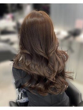 ジーナリア(Xena ria) 《Kaho》ダブルカラー　ブリーチ無しカラー　ベージュ