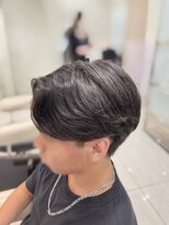 アッシュ 池袋店(Ash)&nbsp;センターパート×曲がる縮毛矯正 ＃池袋駅