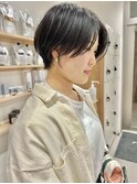 大人かわいいハンサムショート