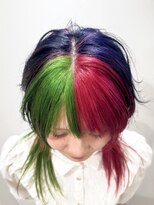 ノブレス(NOBLESSE)&nbsp;ウルフカット/デザインカラー