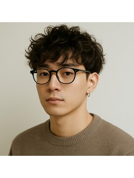 スープレックス ヘアーデザイン(SOUPREX HAIR DESIGN) メンズショート ラフパーマ 20代 30代 40代 50代 60代 学割