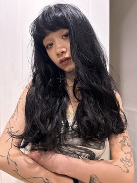 ヒューマン トシマエン 練馬 豊島園(HUMAN) ニュアンスパーマショートカット前髪カットショートボブ髪質改善