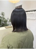 似合わせカット＋透明感カラー